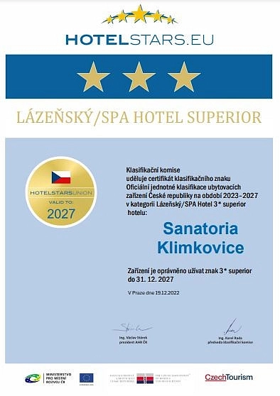 Certifikáty, audity, dotace